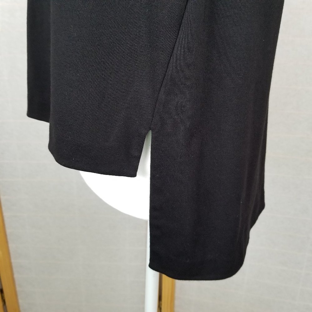 Dkny Solid Black Knit Top - image 4